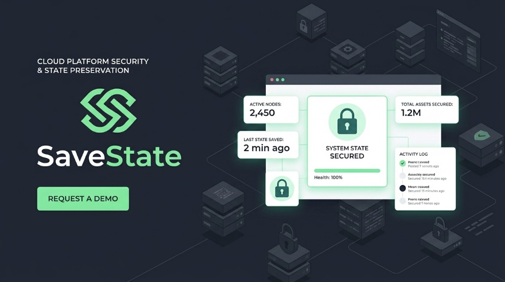 SaveState backup dashboard